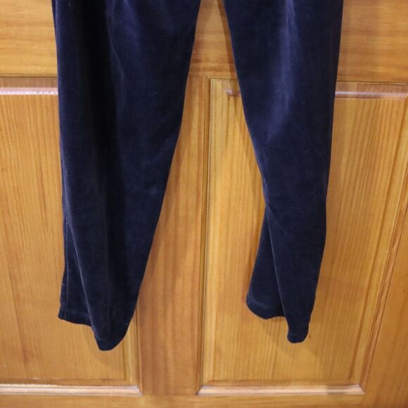 Dress Barn Black Velour Pants Vintage Y2K NWT Medium - Picture 10 of 13
